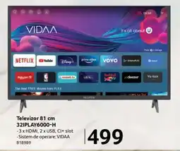 Selgros Televizor 81 cm 32IPLAY6000-H Ofertă