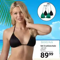 Selgros Set 2 sutiene baie Ofertă