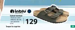 Selgros Saboți bărbați Ofertă