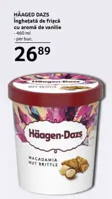 Selgros HÄAGEN DAZS Înghețată de frișcă cu aromă de vanilie Ofertă