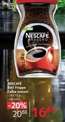 Selgros NESCAFÉ 3în1 Frappe Cafea instant Ofertă