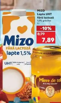 Kaufland Mizo Lapte UHT fără lactoză Ofertă