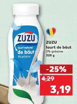 Kaufland ZUZU Iaurt de băut Ofertă