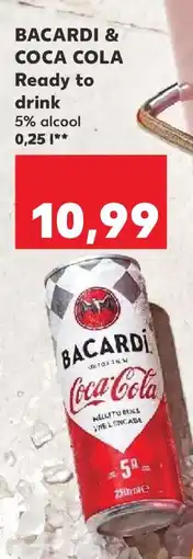 Kaufland BACARDI & COCA COLA Ofertă