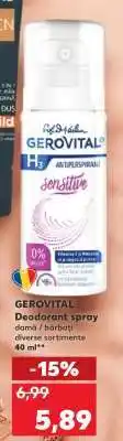 Kaufland GEROVITAL Deodorant spray Ofertă