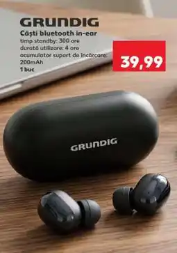 Kaufland Grundig Căști bluetooth in-ear Ofertă