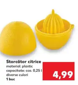 Kaufland Storător citrice Ofertă