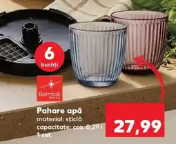 Kaufland Pahare apă Ofertă