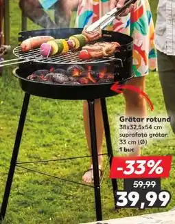 Kaufland Grătar rotund Ofertă