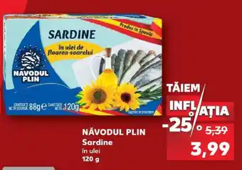 Kaufland NĂVODUL PLIN Sardine Ofertă