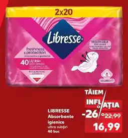 Kaufland LIBRESSE Absorbante igienice ultra subțiri 40 buc Ofertă