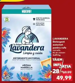 Kaufland LAVANDERA Detergent automat pentru rufe Ofertă