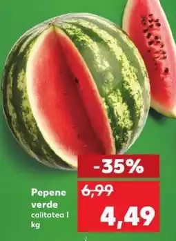 Kaufland Pepene verde Ofertă