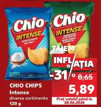 Kaufland CHIO CHIPS Intense Ofertă