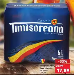 Kaufland TIMIŞOREANA Bere blondă Ofertă