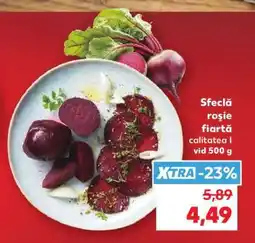 Kaufland Sfeclă roșie fiartă Ofertă