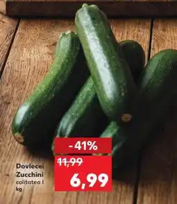 Kaufland Dovlecei Zucchini Ofertă