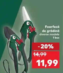 Kaufland Foarfecă de grădină Ofertă