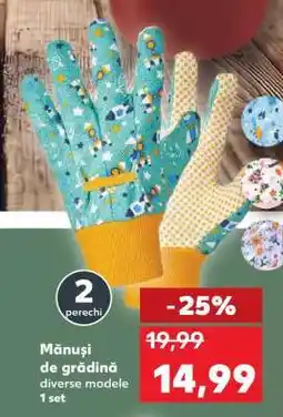 Kaufland Mănuși de gradină Ofertă