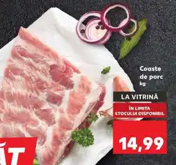 Kaufland Coaste de porc Ofertă