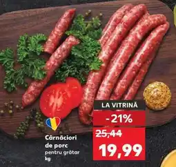 Kaufland Cârnațiori de porc pentru grătar Ofertă