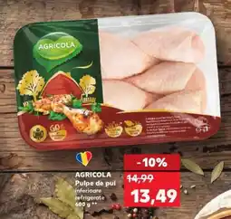 Kaufland AGRICOLA Pulpe de pui inferioare refrigerate Ofertă