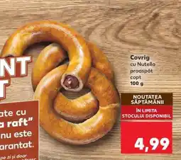 Kaufland Covrig cu Nutella Ofertă