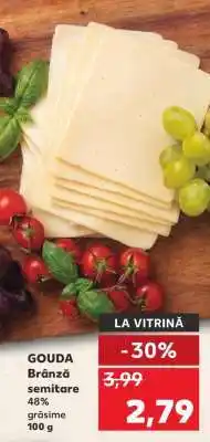 Kaufland GOUDA Brânză semitare Ofertă