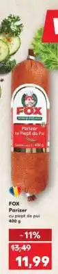 Kaufland FOX Parizer Ofertă