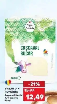Kaufland Cașcaval Rucăr Ofertă