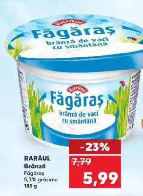 Kaufland RARĂUL Brânză Ofertă