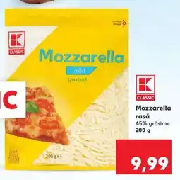Kaufland Mozzarella rasă Ofertă