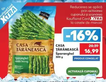 Kaufland CASA ȚĂRĂNEASCĂ Sparanghel Ofertă