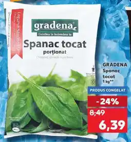 Kaufland GRADENA Spanac tocat Ofertă