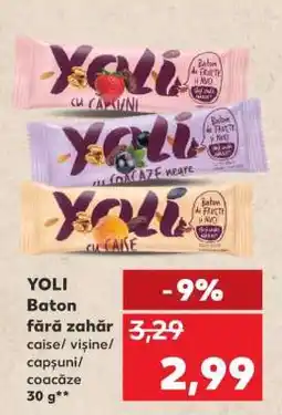 Kaufland YOLI Baton fără zahăr Ofertă