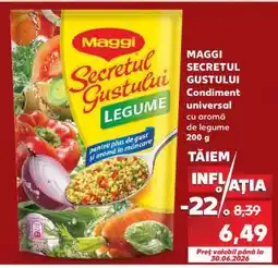 Kaufland MAGGI Secretul gustului Ofertă
