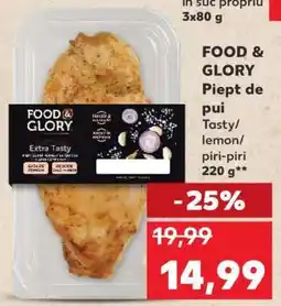 Kaufland FOOD & GLORY Piept de pui Ofertă