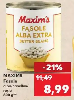 Kaufland MAXIMS Fasole Ofertă