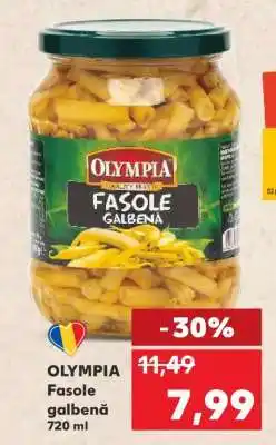 Kaufland OLYMPIA Fasole galbenă 720 ml Ofertă