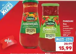 Kaufland PANZANI Sos basilic/ provencale/ tomates cuisinees Ofertă