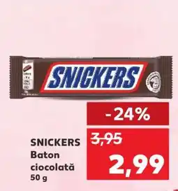 Kaufland SNICKERS Baton ciocolată 50 g Ofertă