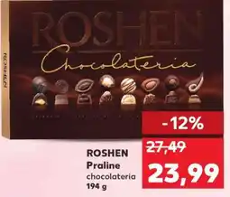 Kaufland ROSHEN Praline chocolateria 194 g Ofertă