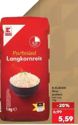 Kaufland K-CLASSIC Orez prefiert bob lung Ofertă