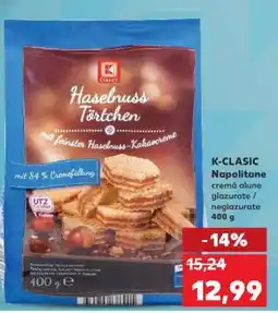 Kaufland K-CLASIC Napolitane Ofertă