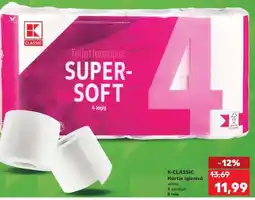 Kaufland K-CLASSIC Hârtie igienică Ofertă