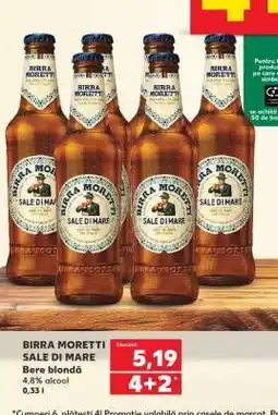 Kaufland BIRRA MORETTI SALE DI MARE Ofertă