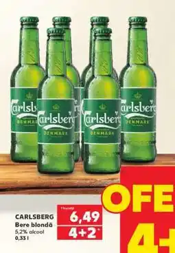 Kaufland CARLSBERG Bere blondă Ofertă