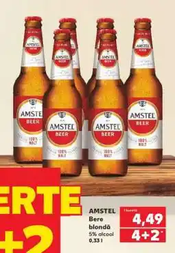 Kaufland AMSTEL Bere blondă Ofertă
