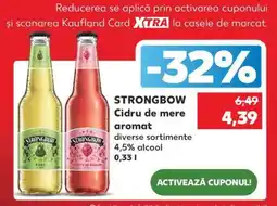 Kaufland STRONGBOW Cidru de mere aromat Ofertă