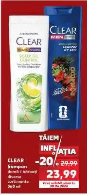 Kaufland CLEAR Șampon damă / bărbați Ofertă